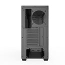 DarkFlash DS900WS Luxury ATX Front Wood Style Panoramic Side Glass Panel PC Case (Black, White)