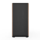 DarkFlash DS900WS Luxury ATX Front Wood Style Panoramic Side Glass Panel PC Case (Black, White)