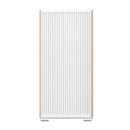 DarkFlash DS900WS Luxury ATX Front Wood Style Panoramic Side Glass Panel PC Case (Black, White)