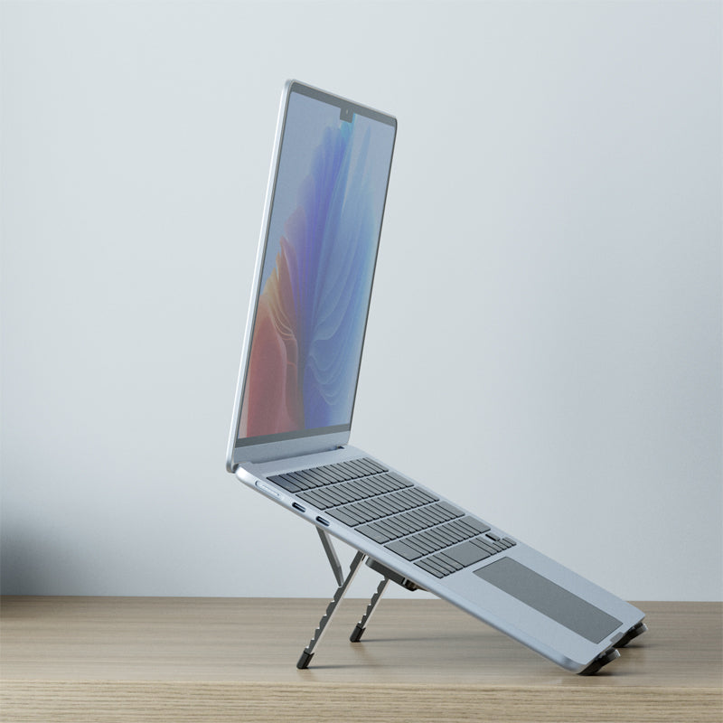 Vyvylabs X15 Aluminum Alloy Foldable Laptop Stand (Dark Grey) (X15-DGY)