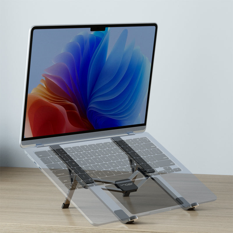 Vyvylabs X15 Aluminum Alloy Foldable Laptop Stand (Dark Grey) (X15-DGY)