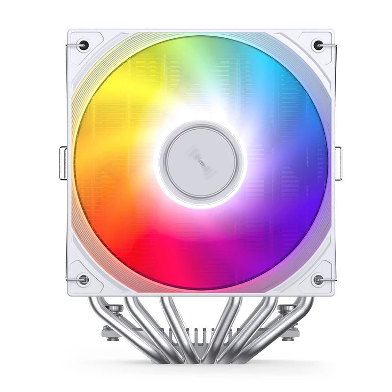 Jonsbo CB80 ARGB Dual-Tower CPU Cooler (Black, White)