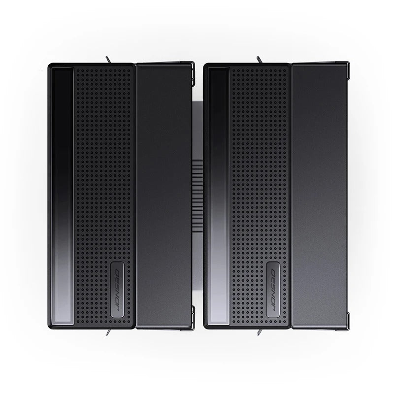 Jonsbo CB80 ARGB Dual-Tower CPU Cooler (Black, White)