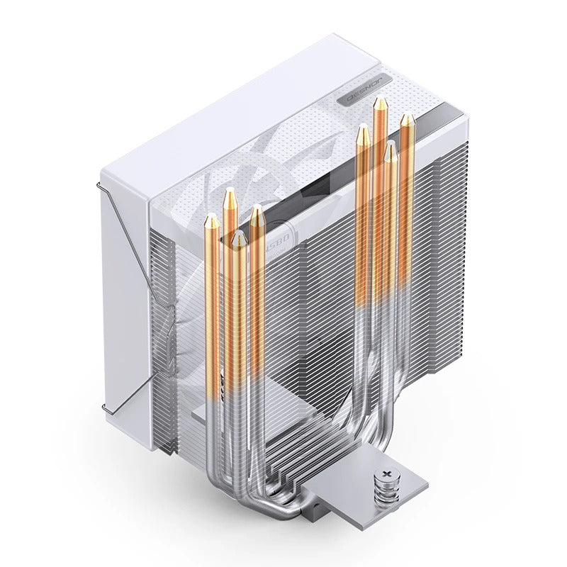 Jonsbo CB40 ARGB Single-Tower CPU Cooler (Black, White)