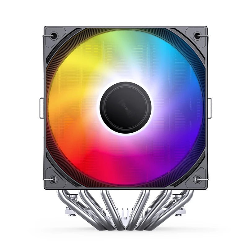 Jonsbo CB80 ARGB Dual-Tower CPU Cooler (Black, White)