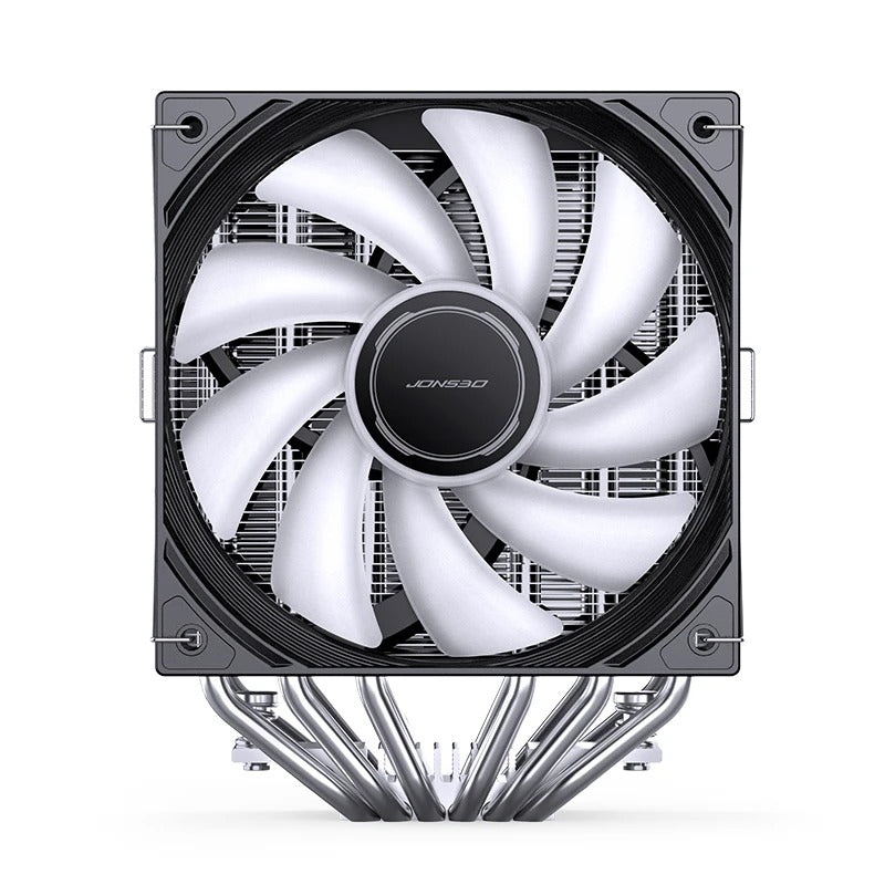 Jonsbo CB80 ARGB Dual-Tower CPU Cooler (Black, White)