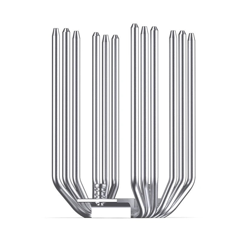 Jonsbo CB80 ARGB Dual-Tower CPU Cooler (Black, White)
