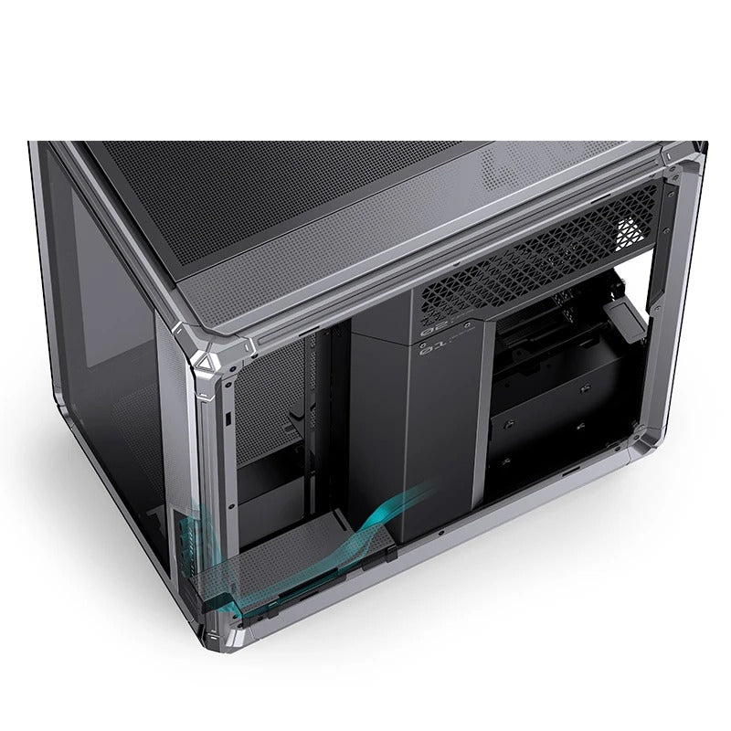 Jonsbo X400 ATX Computer Case (Grey, White)