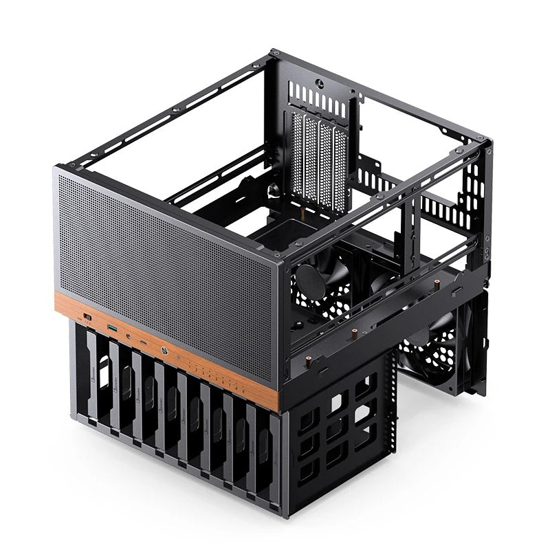 Jonsbo N6 NAS Computer Case (Black)