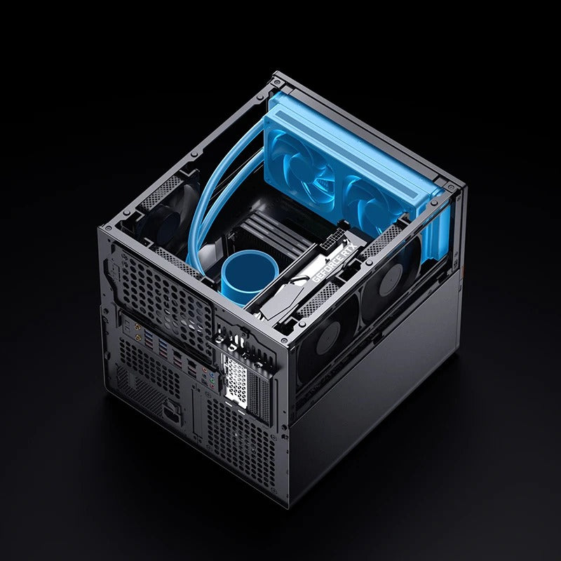 Jonsbo N6 NAS Computer Case (Black)