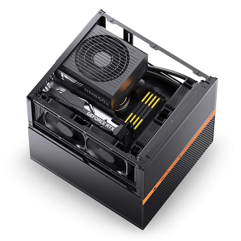 Jonsbo N6 NAS Computer Case (Black)