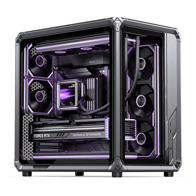 Jonsbo X400 Pro ATX Computer Case (Grey)