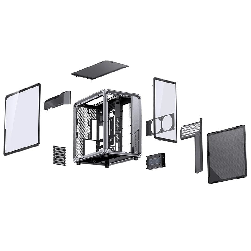 Jonsbo X400 Pro ATX Computer Case (Grey)