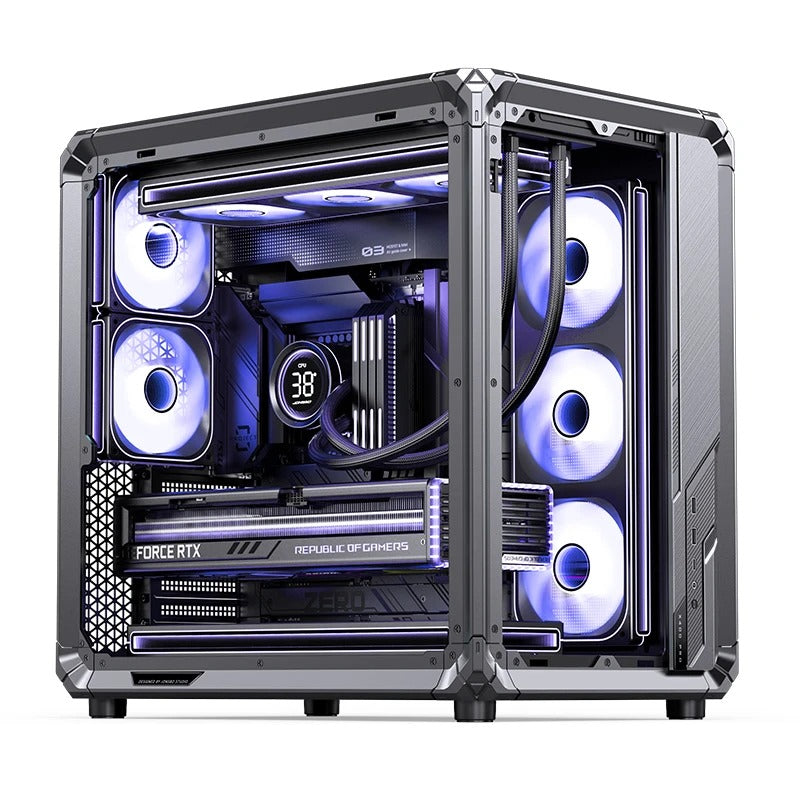 Jonsbo X400 Pro ATX Computer Case (Grey)