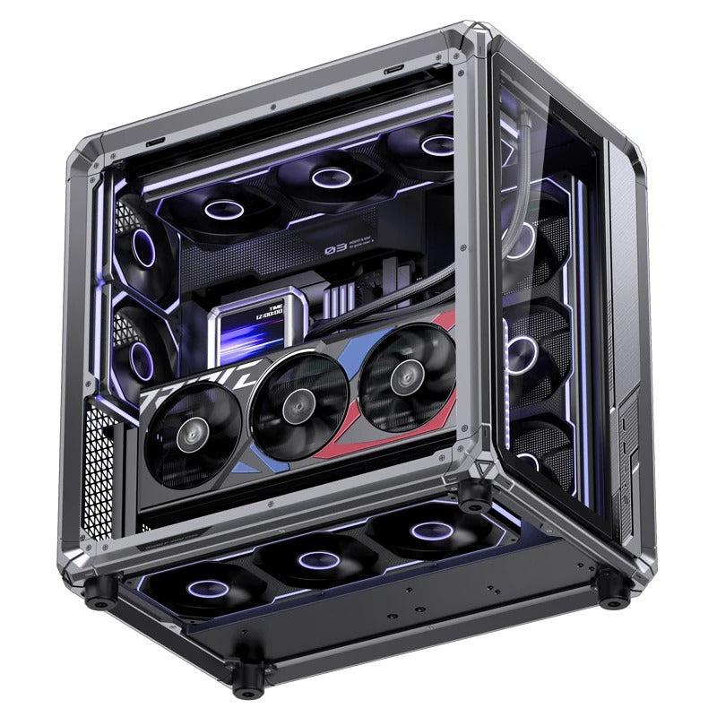 Jonsbo X400 Pro ATX Computer Case (Grey)