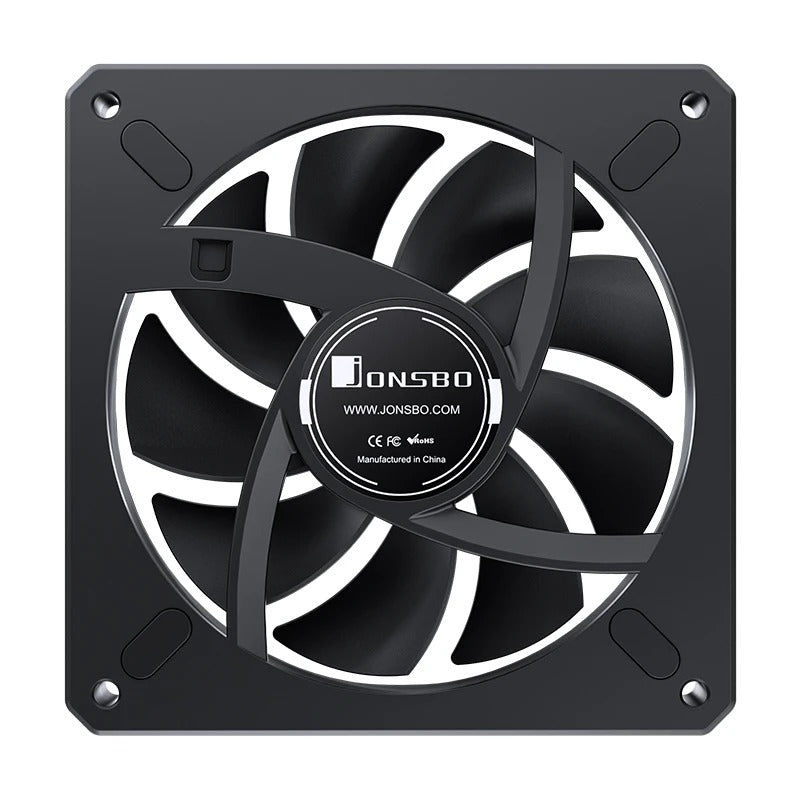 Jonsbo XA-120 120MM ARGB Infinity Mirror Series Fan (Black, White)