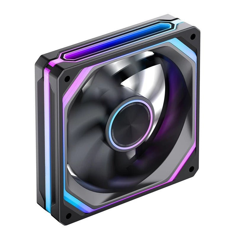 Jonsbo XA-120 120MM ARGB Infinity Mirror Series Fan (Black, White)