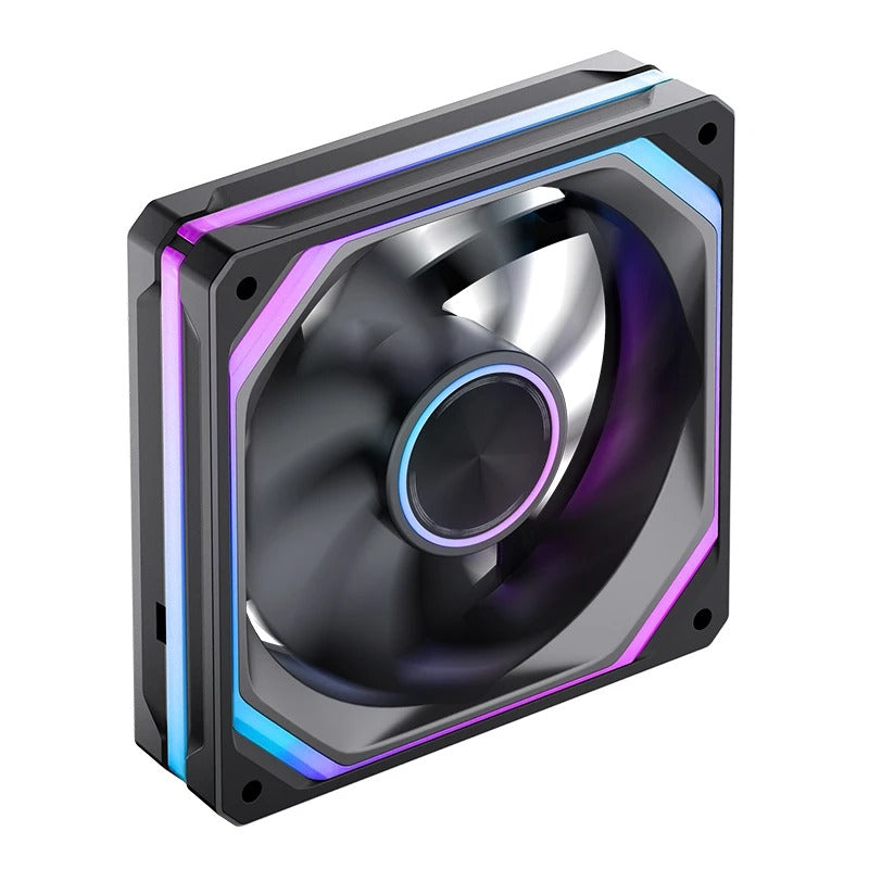 Jonsbo XA-120 120MM ARGB Infinity Mirror Series Fan (Black, White)
