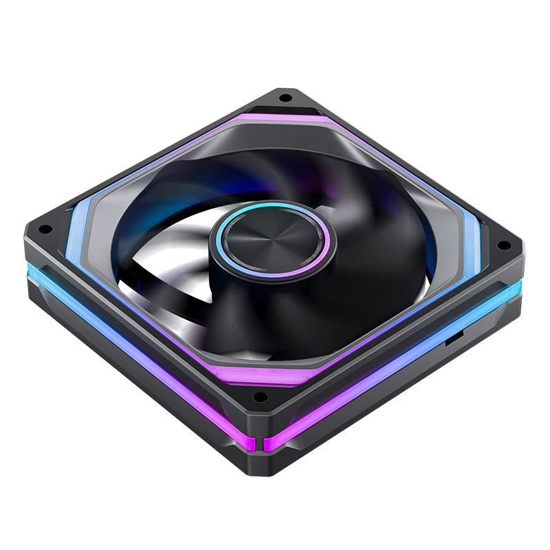 Jonsbo XA-120 120MM ARGB Infinity Mirror Series Fan (Black, White)