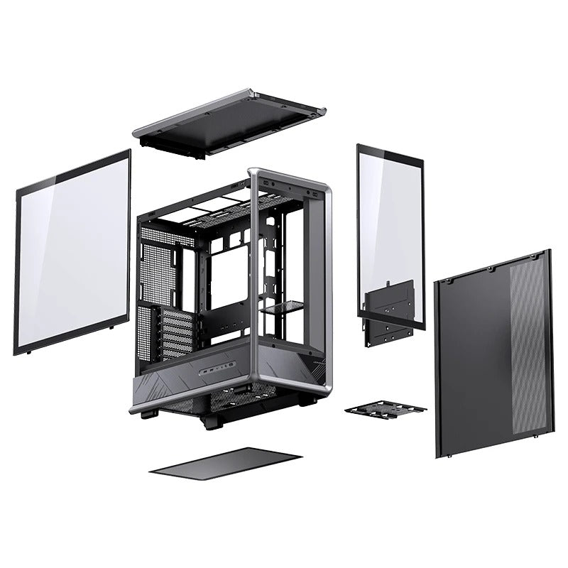 Jonsbo D401 ATX Computer Case (Black)