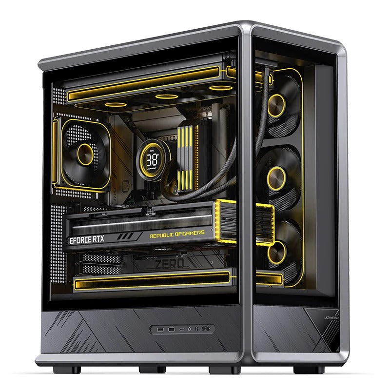 Jonsbo D401 ATX Computer Case (Black)