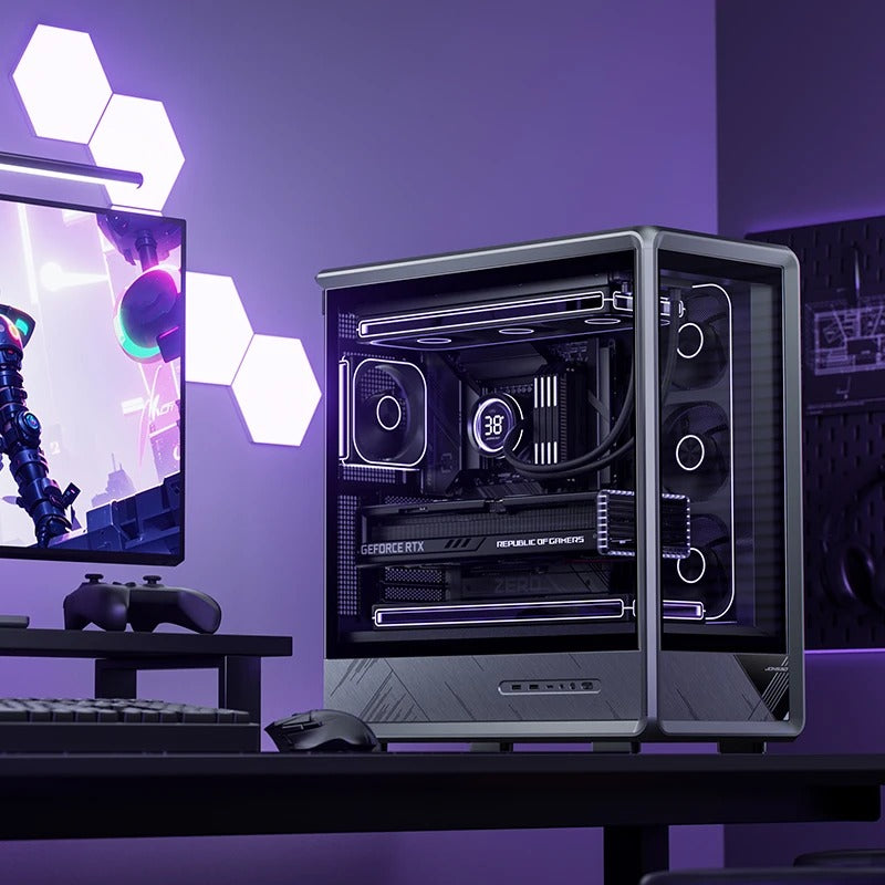 Jonsbo D401 ATX Computer Case (Black)