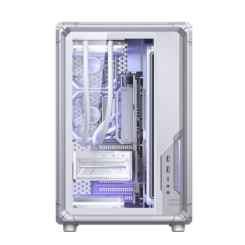 Jonsbo X400 ATX Computer Case (Grey, White)