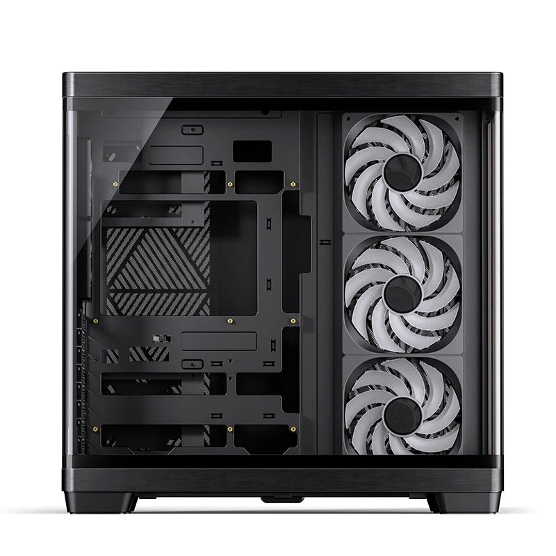 Jonsbo TK-4 Wood ATX Separated Cabinet Computer Case (Black)