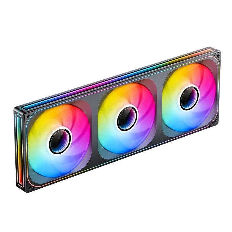 Jonsbo ZA-420B 420mm ARGB Infinity Mirror Series Fan (Black)