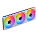 Jonsbo ZA-420WR 420mm ARGB Infinity Mirror Series Fan (White)