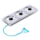 Jonsbo ZA-420W 420mm ARGB Infinity Mirror Series Fan (White)