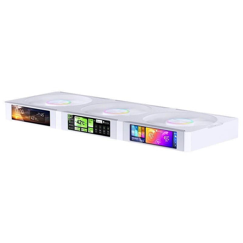 Jonsbo ZC-360W 360mm Multi Screen Fan (White)