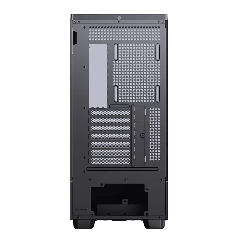 Jonsbo TK-5 ATX Computer Case (Black, White)