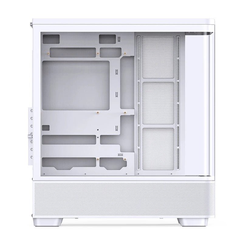Jonsbo TK-5 ATX Computer Case (Black, White)
