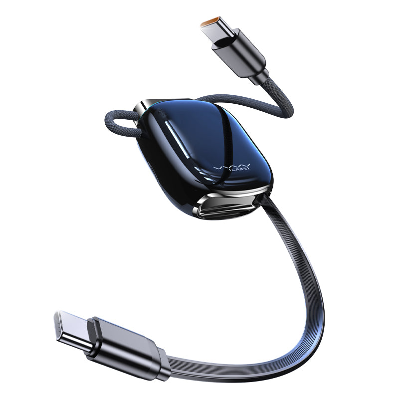 Vyvylabs Elegant Retractable Type-C to Type-C Cable 240W