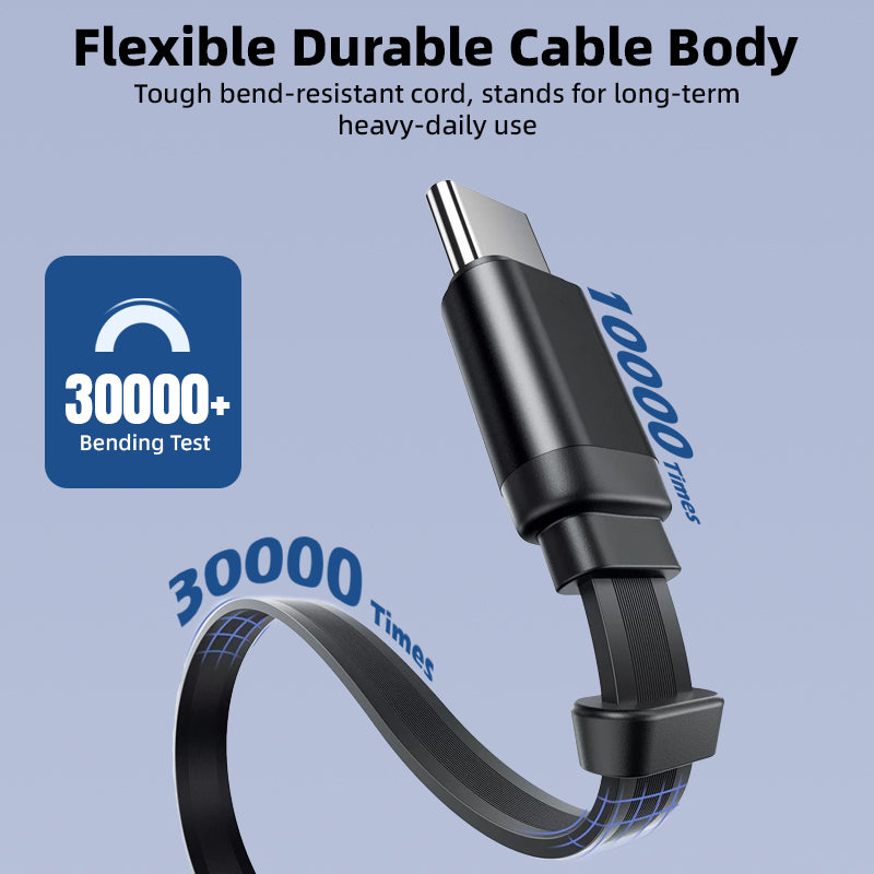 Vyvylabs Elegant Retractable Type-C to Type-C Cable 240W