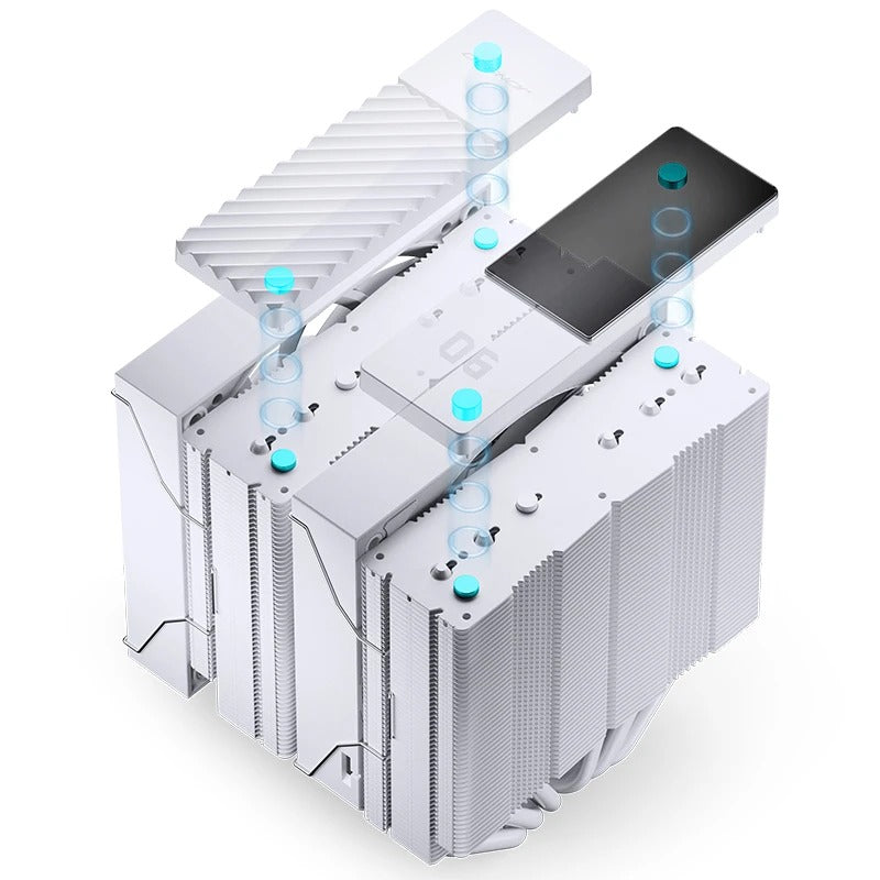 Jonsbo CC90 Digital Dual-Tower CPU Cooler | DataBlitz