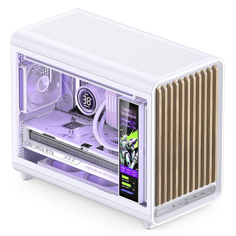 Jonsbo D33 Wood M-ATX Computer Case | DataBlitz