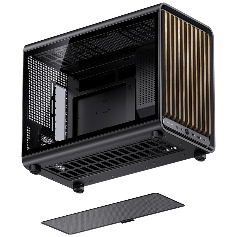 Jonsbo D33 Wood M-ATX Computer Case | DataBlitz