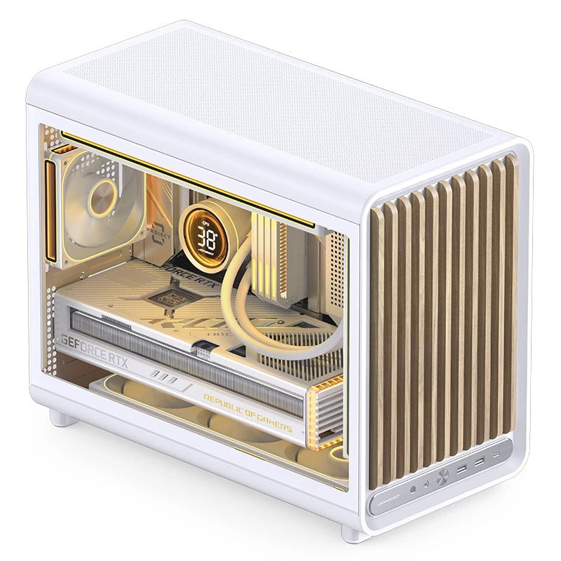 Jonsbo D33 Wood M-ATX Computer Case | DataBlitz