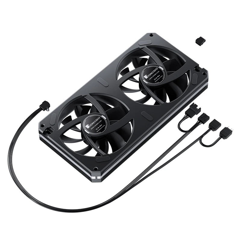 Jonsbo XA-240B 240mm ARGB Infinity Mirror Series Fan (Black)