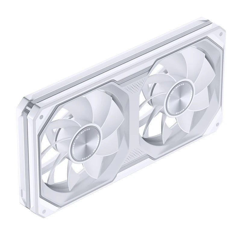 Jonsbo XA-240WR 240mm ARGB Infinity Mirror Series Fan (White)