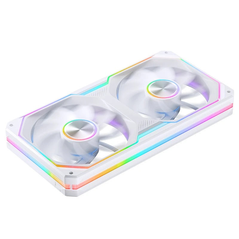 Jonsbo XA-240WR 240mm ARGB Infinity Mirror Series Fan (White)