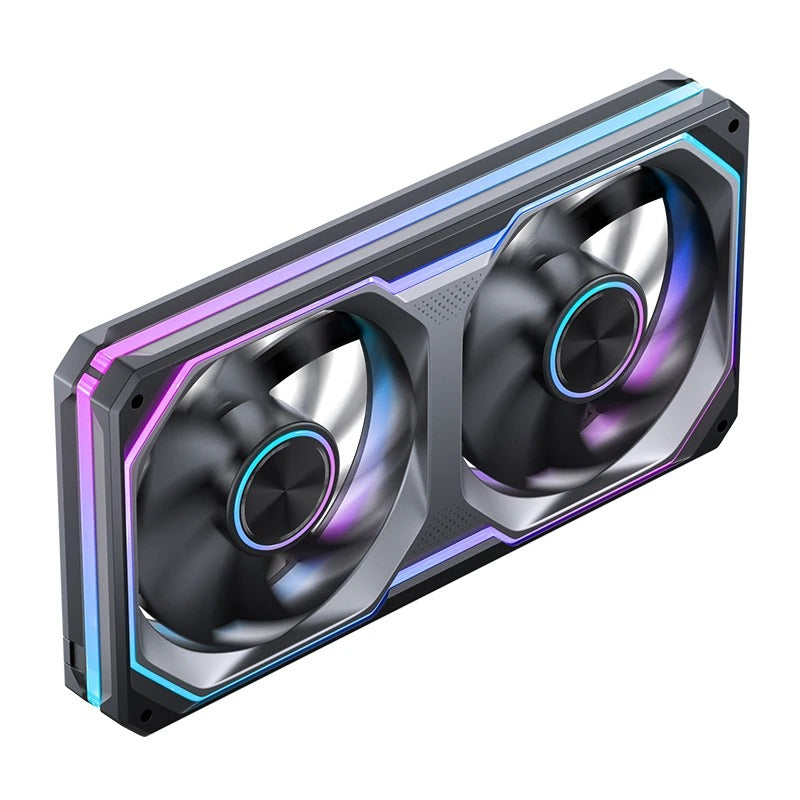 Jonsbo XA-240B 240mm ARGB Infinity Mirror Series Fan (Black)