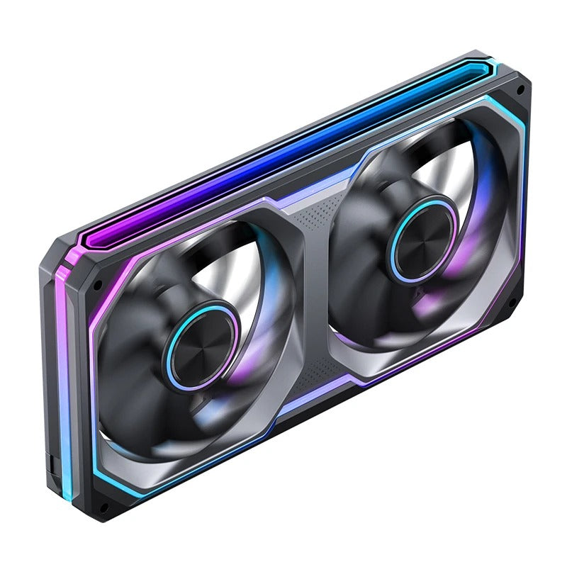 Jonsbo XA-240B 240mm ARGB Infinity Mirror Series Fan (Black)