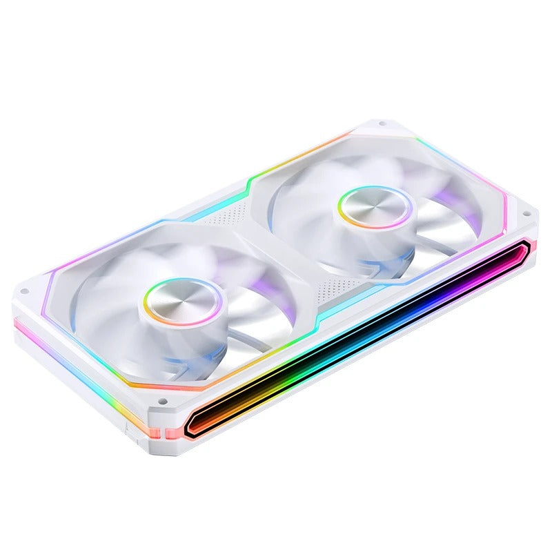 Jonsbo XA-240WR 240mm ARGB Infinity Mirror Series Fan (White)