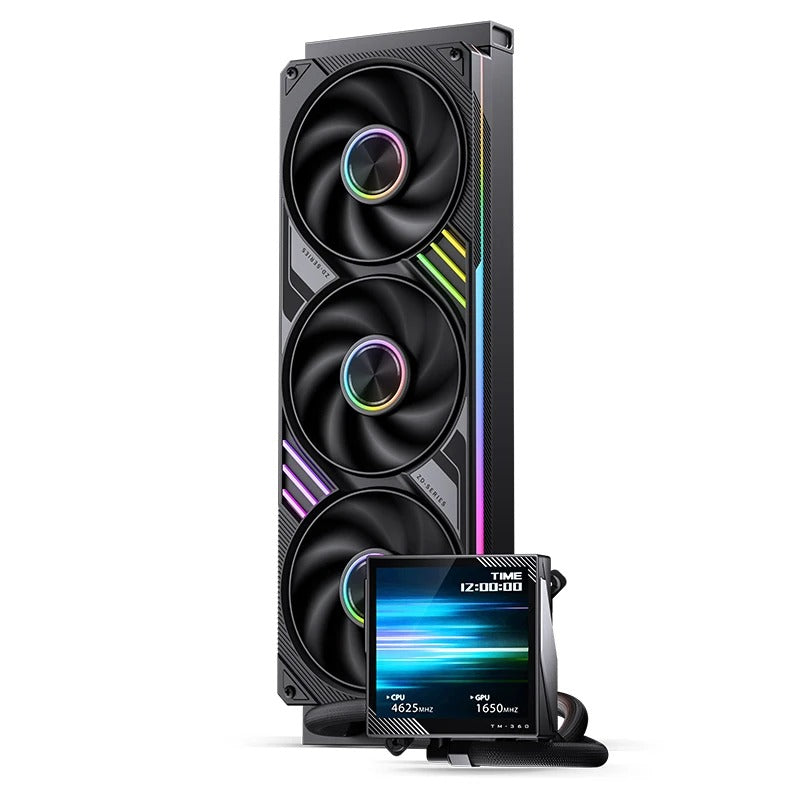 Jonsbo TM-360 Series 360mm Water/Liquid CPU Cooler (Black)
