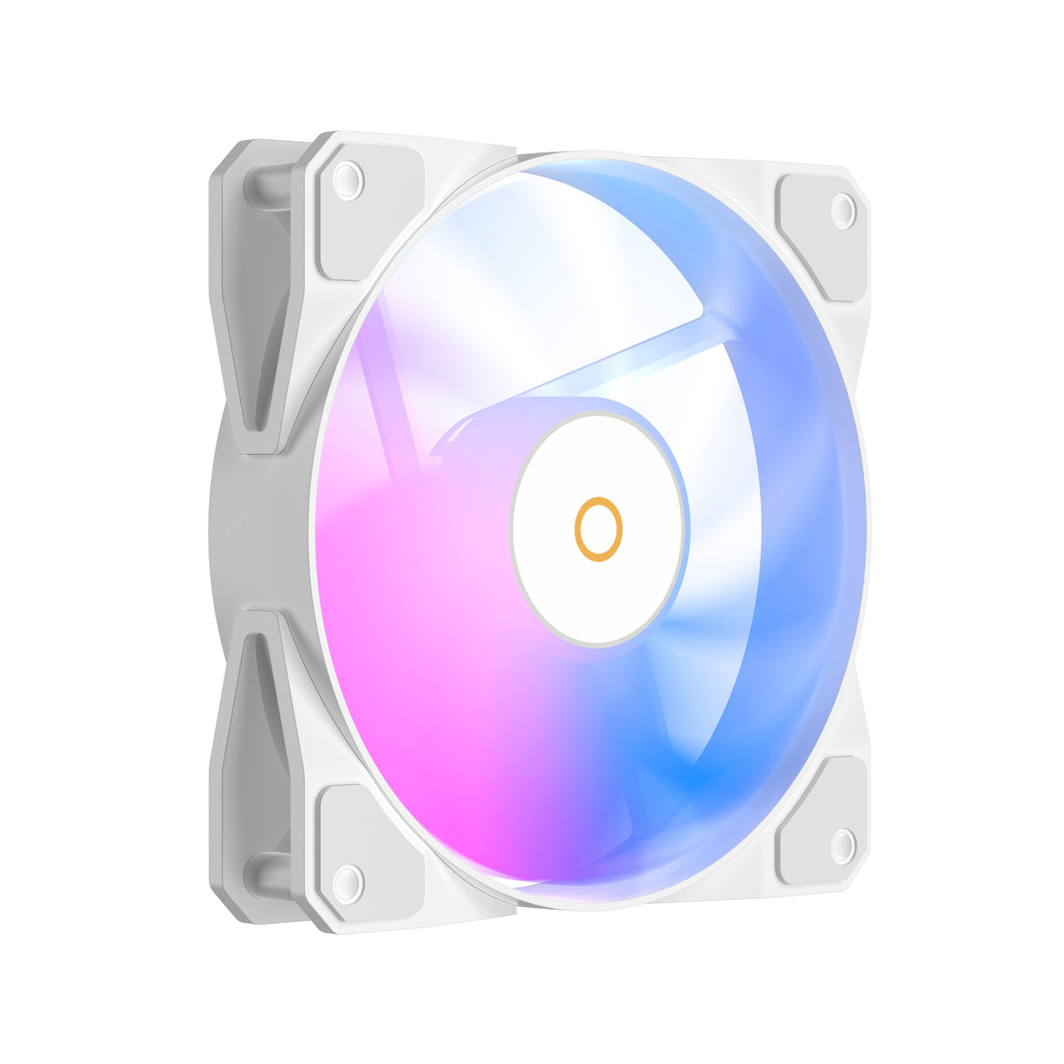 Ocypus Beta F12 ARGB Reverse Blade Cooling Fan (Black, White)