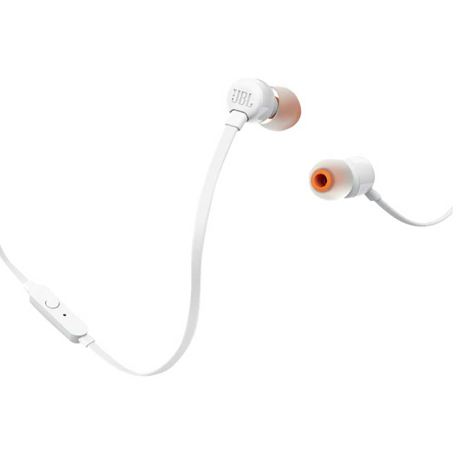 JBL Tune 110 In-Ear Headphones (White)