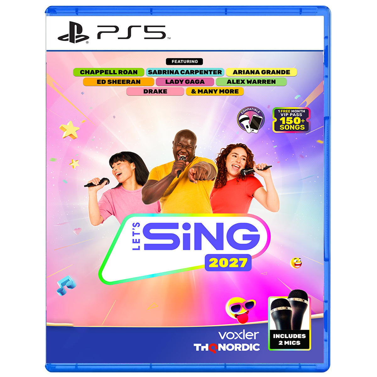 PS5 Lets Sing 2027 2 Mic Bundle